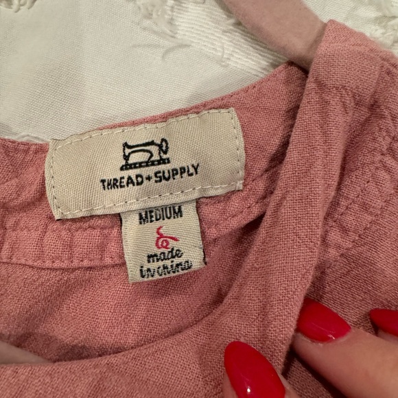 Women's Pink Sleeveless Top - Picture 3 of 3